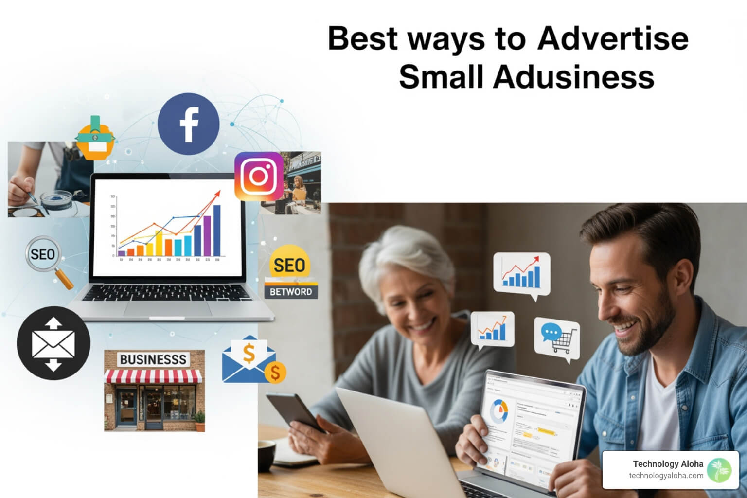 best way to advertise small business online